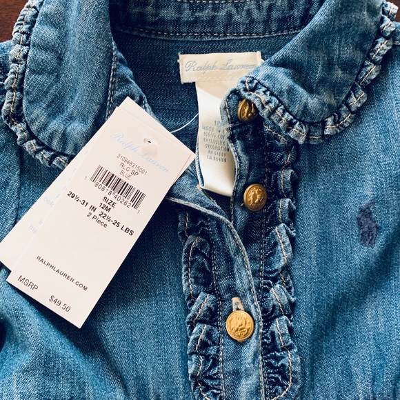 Ralph Lauren Denim Dress - Picture 4 of 5